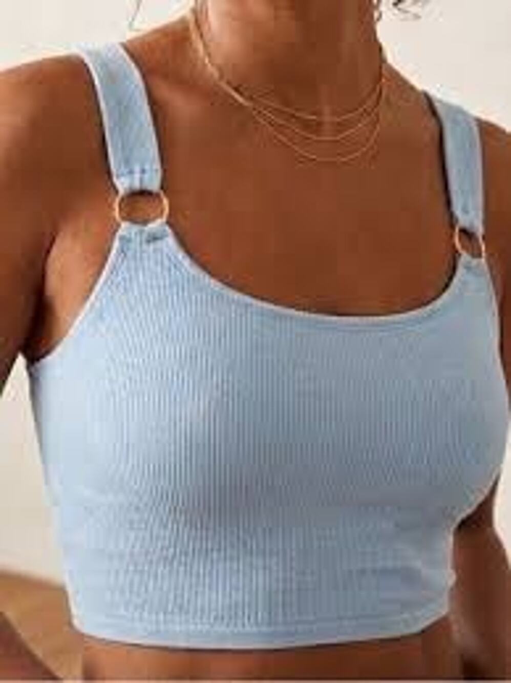 NWT Aerie Seamless Ring Crop tank / Longline Bralette